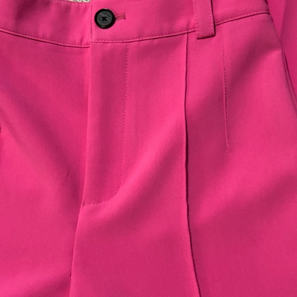 Zara Pink Wide Leg Dress Pants - Picture 3 of 11